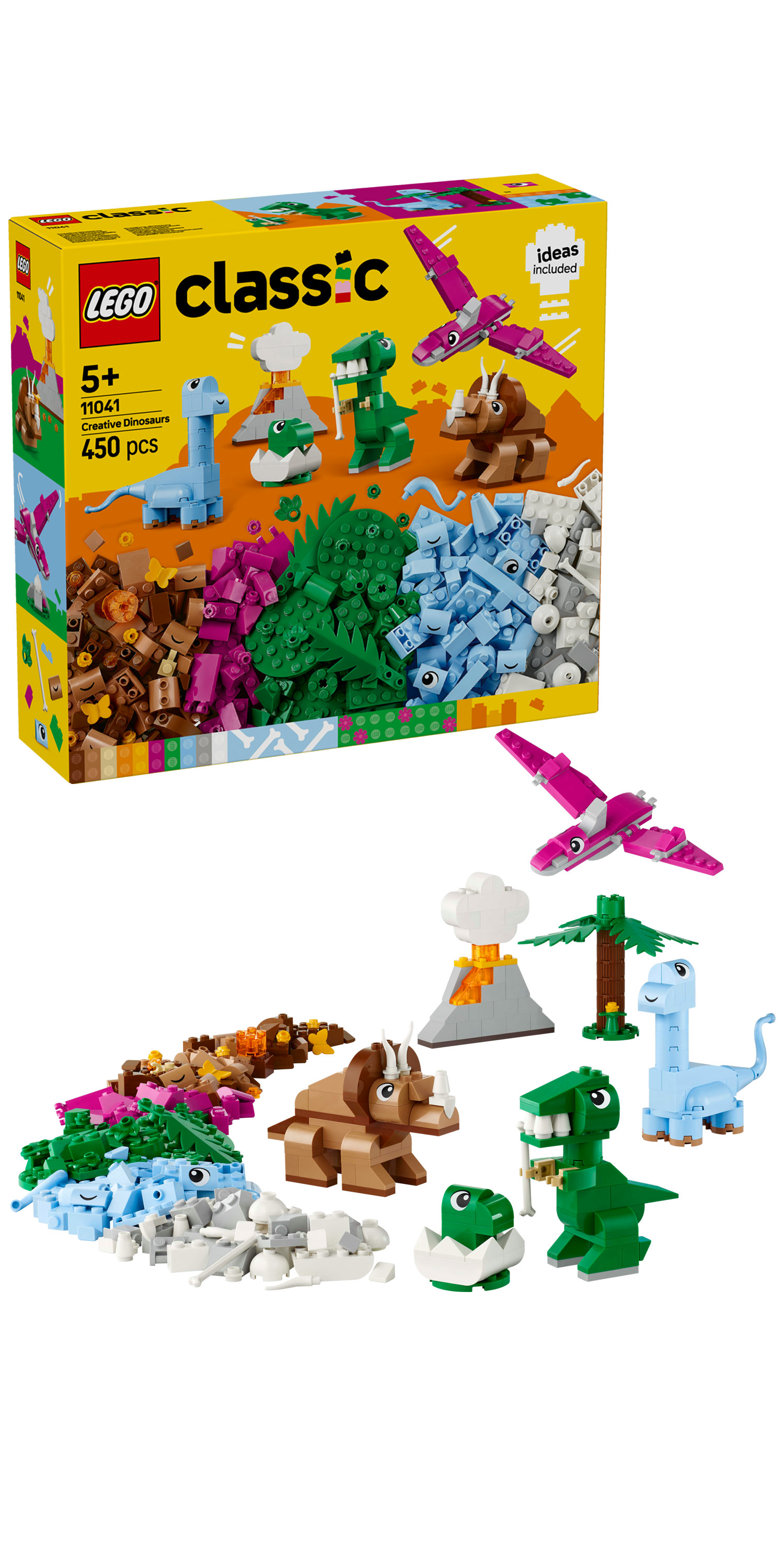 LEGO Classic Dinosauri creativi