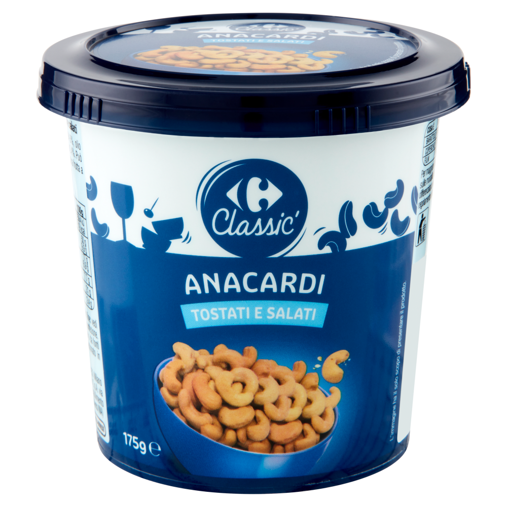 Carrefour Classic Anacardi Tostati e Salati 175 g