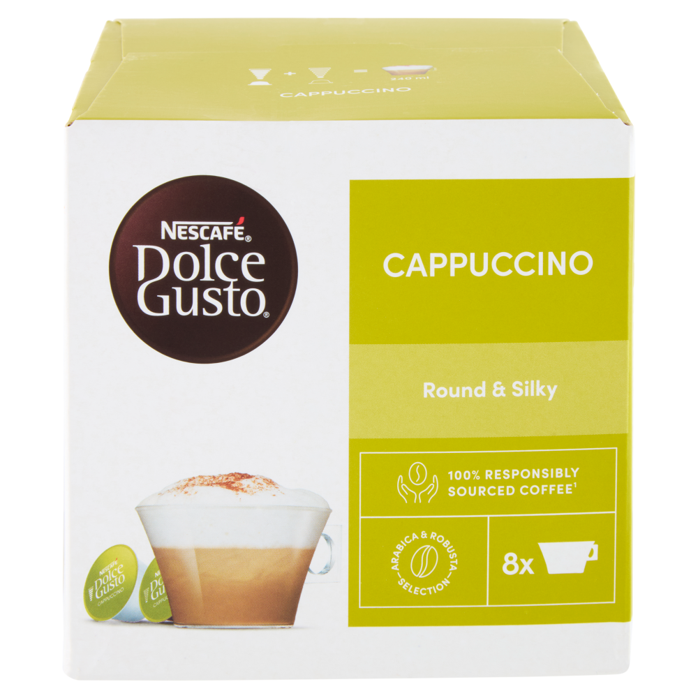 NESCAF&Eacute; DOLCE GUSTO Cappuccino 16 Capsule 186,4g
