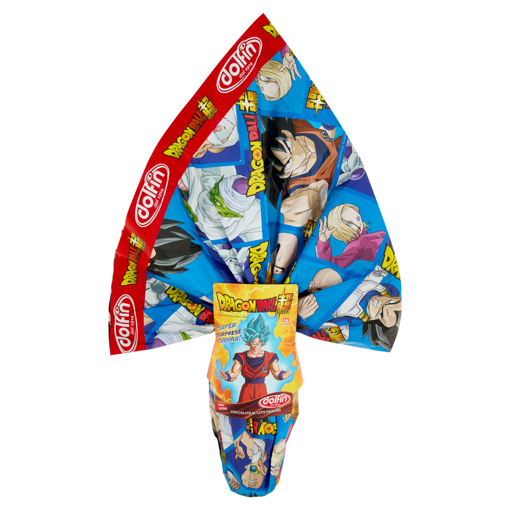 dolfin Uovo di Cioccolato al Latte Finissimo Dragon Ball Super 220 g