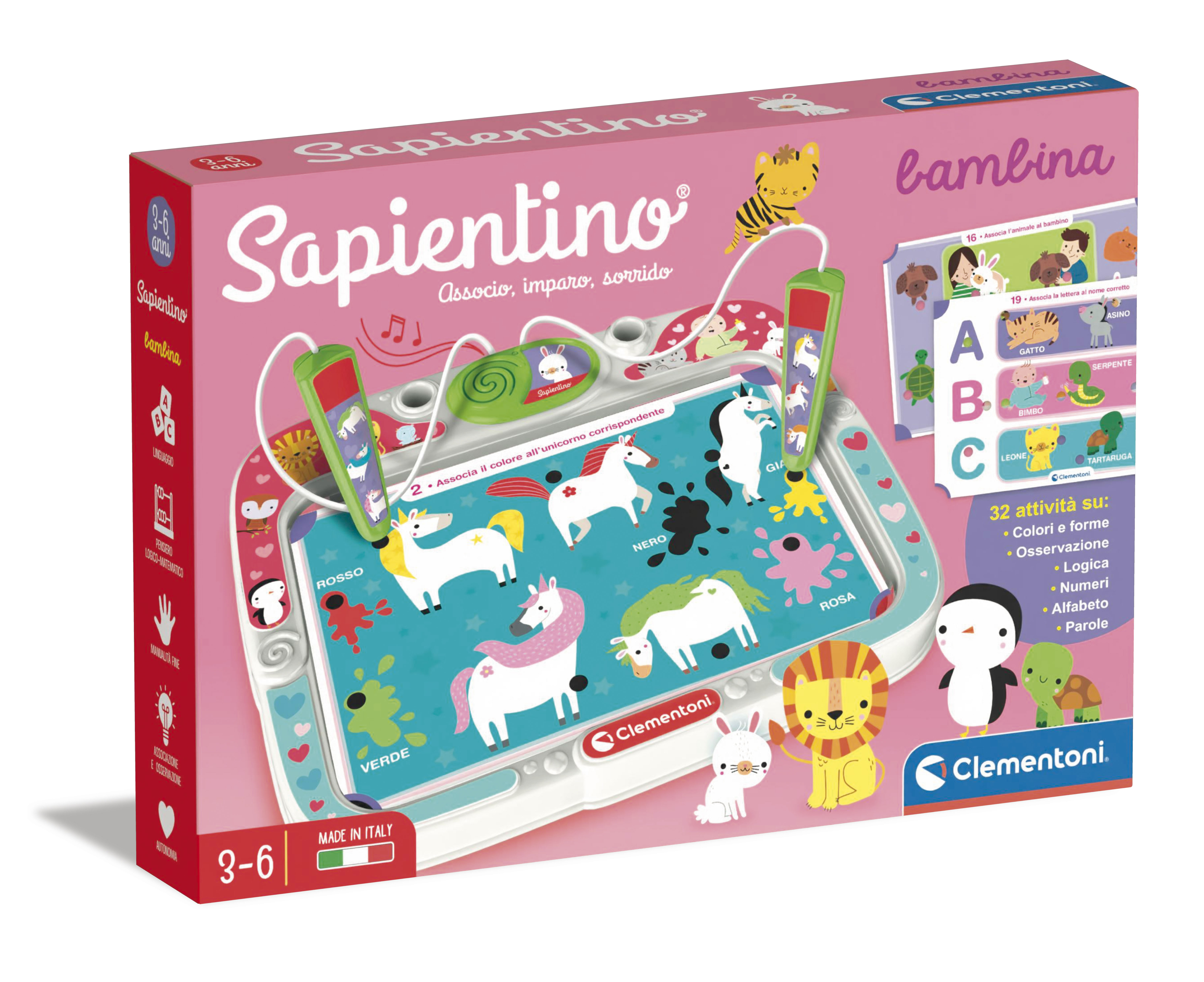 Clementoni Action & R&eacute;action - Sapientino Spinotti Bambina