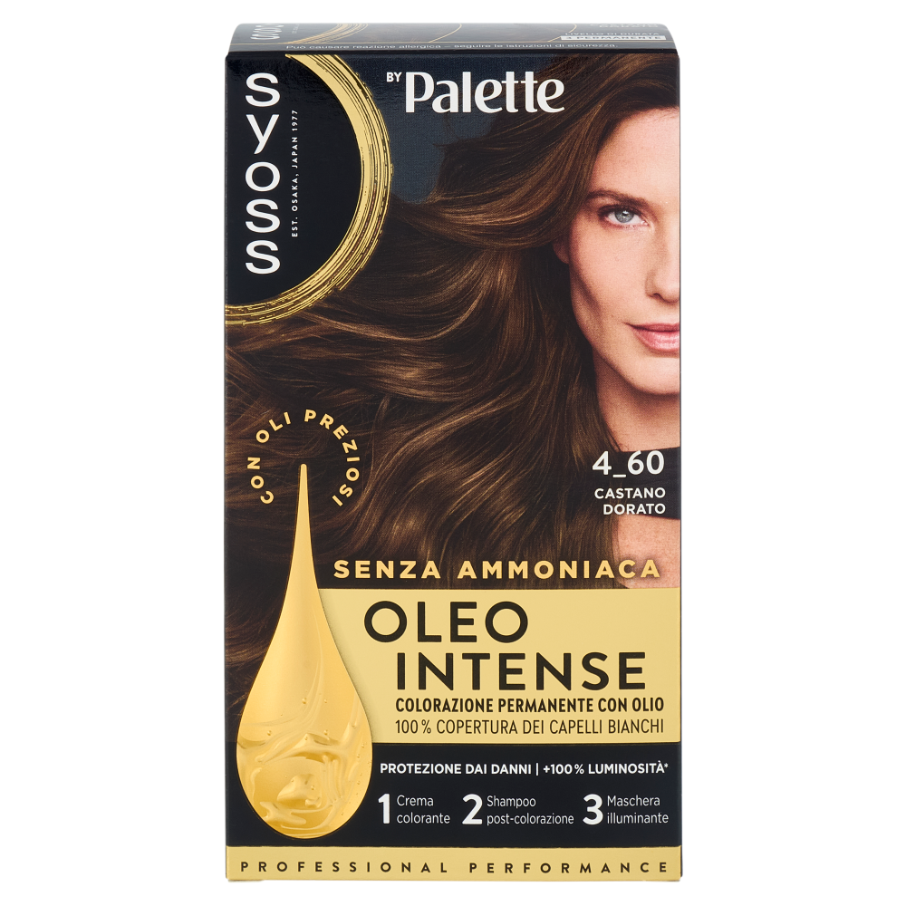 Syoss By Palette Oleo Intense 4-60 Castano Dorato
