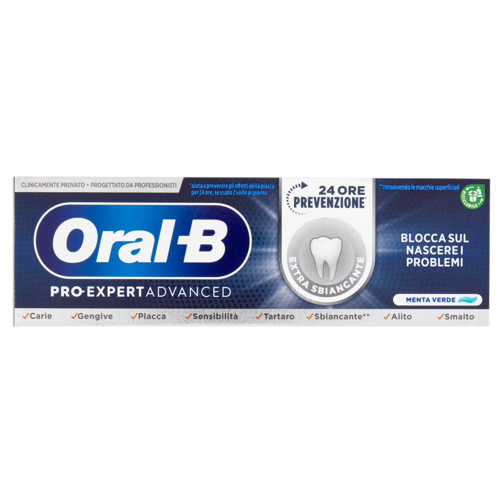Oral-B Dentifricio Pro-Expert Advanced Extra Sbiancante 75 ml