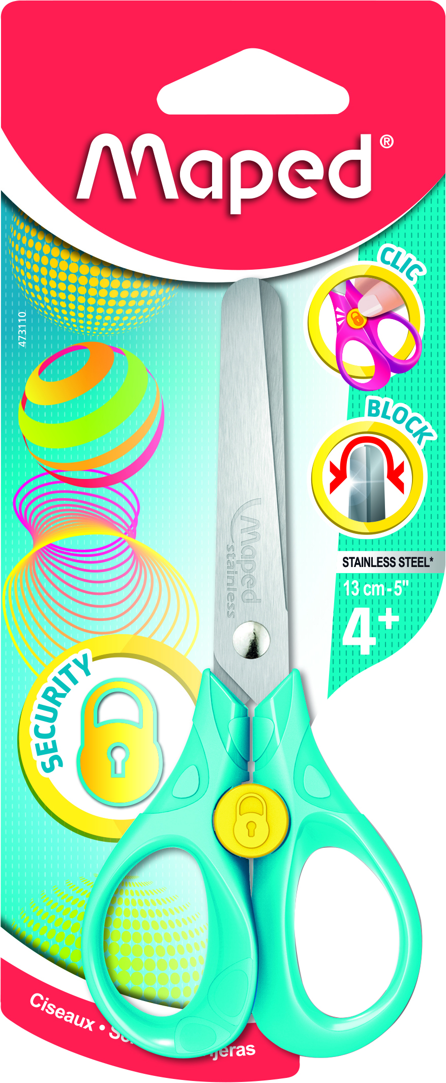 Maped Forbici Security 3D 13 cm