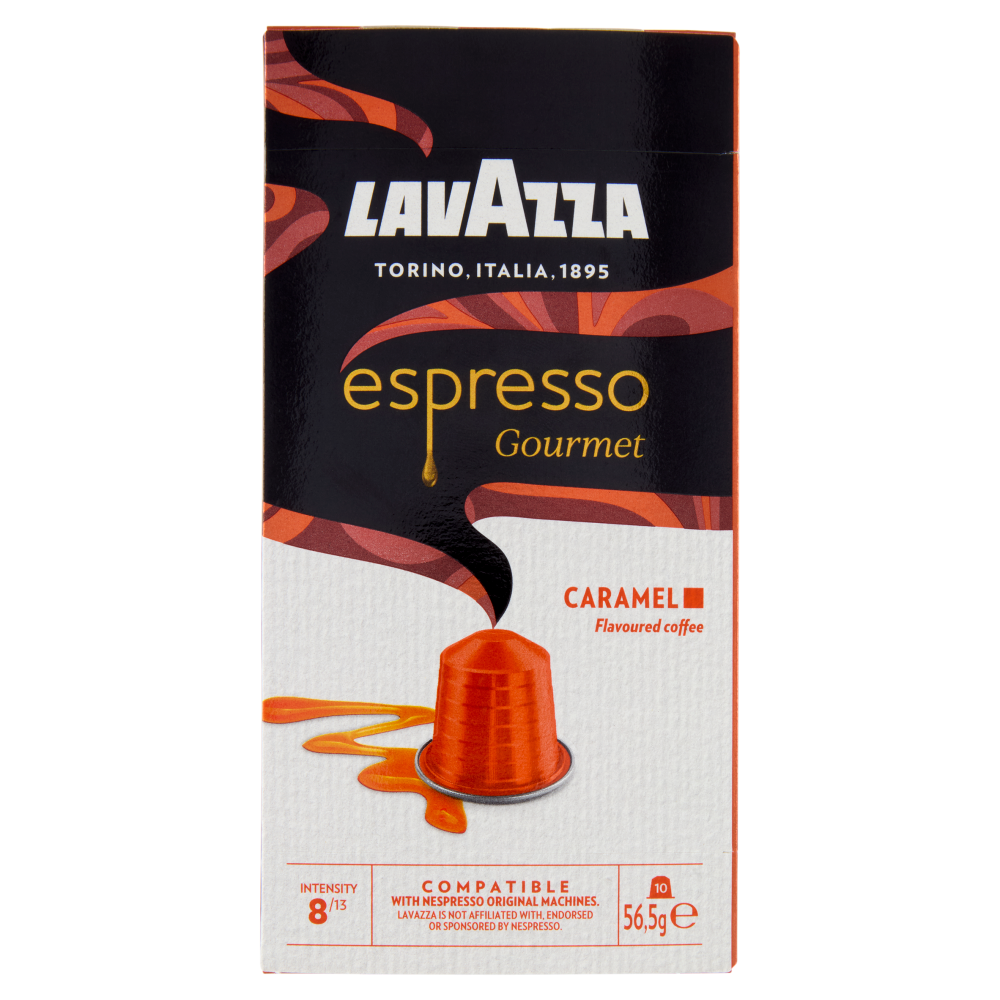 Lavazza espresso Gourmet Caramel Compatible with Nespresso Original Machines 10 Capsule 56,5 g