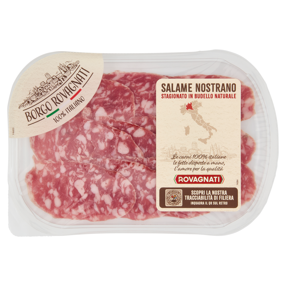 Rovagnati Salame Nostrano Stagionato in Budello Naturale 90 g