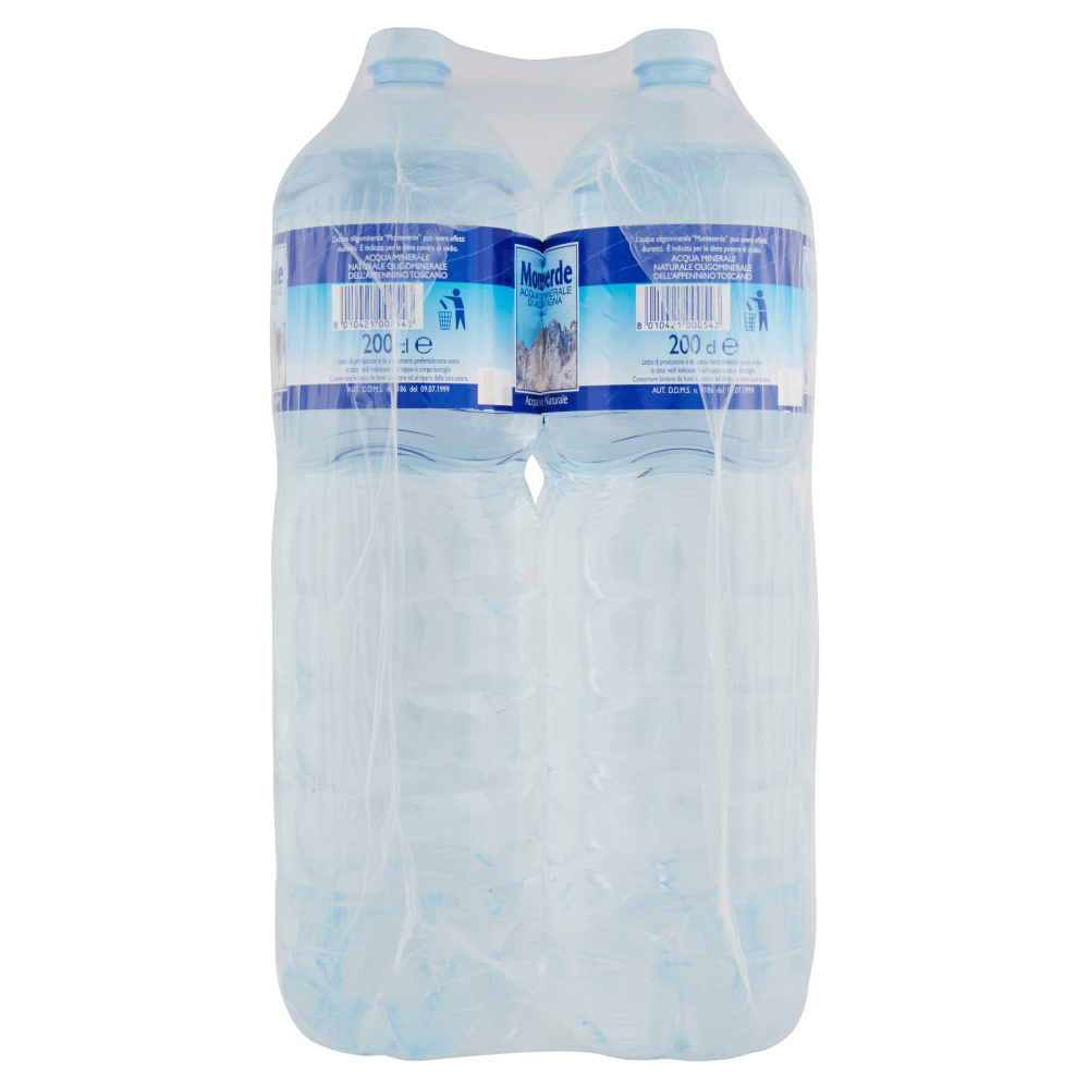 Fonte Monteverde Acqua Oligominerale di Alta Montagna Naturale 6 x 200 cl