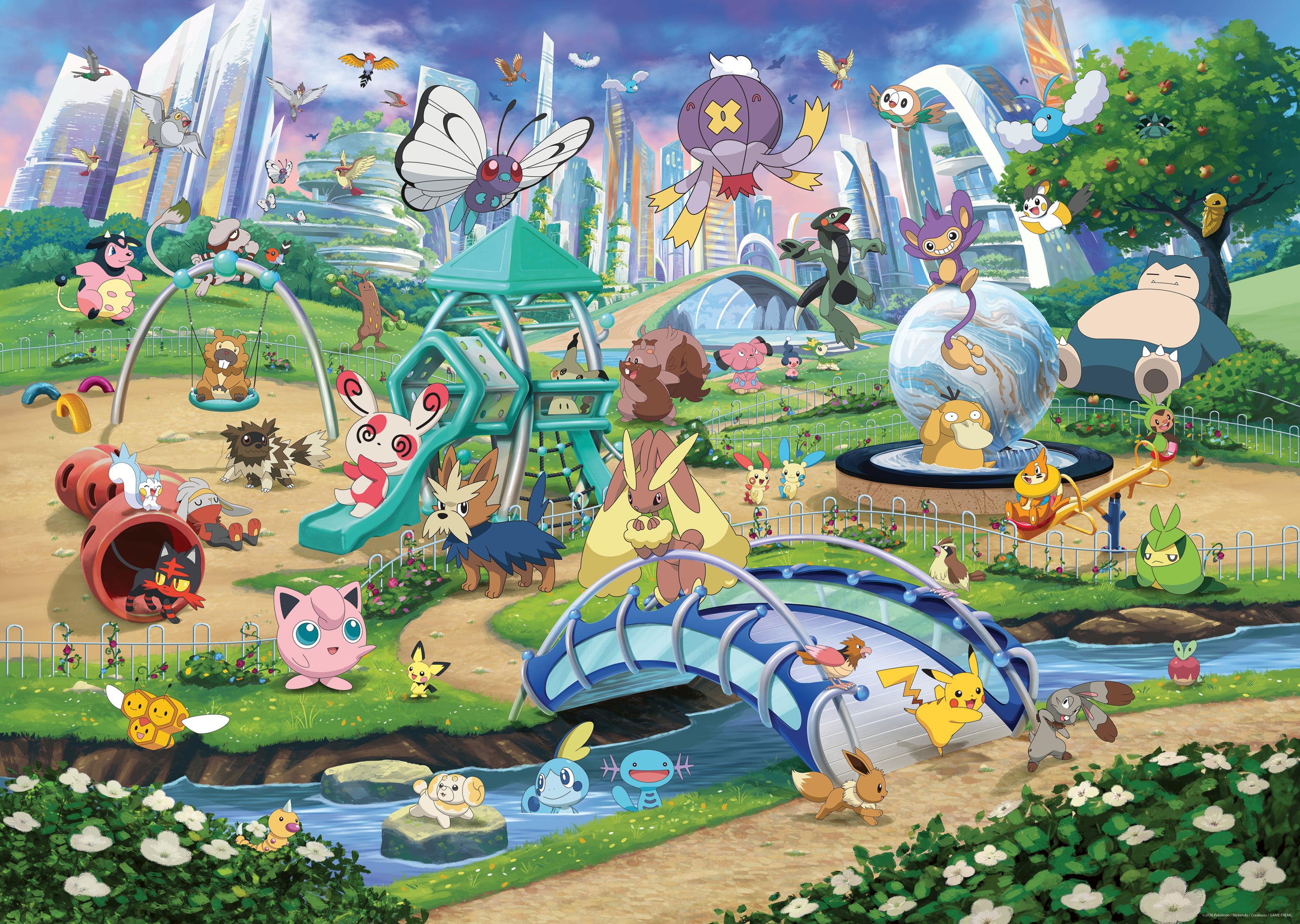 Ravensburger Eevee and Park