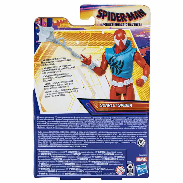 Marvel Spider-Man Across the Spider-Verse Scarlet Spider Toy