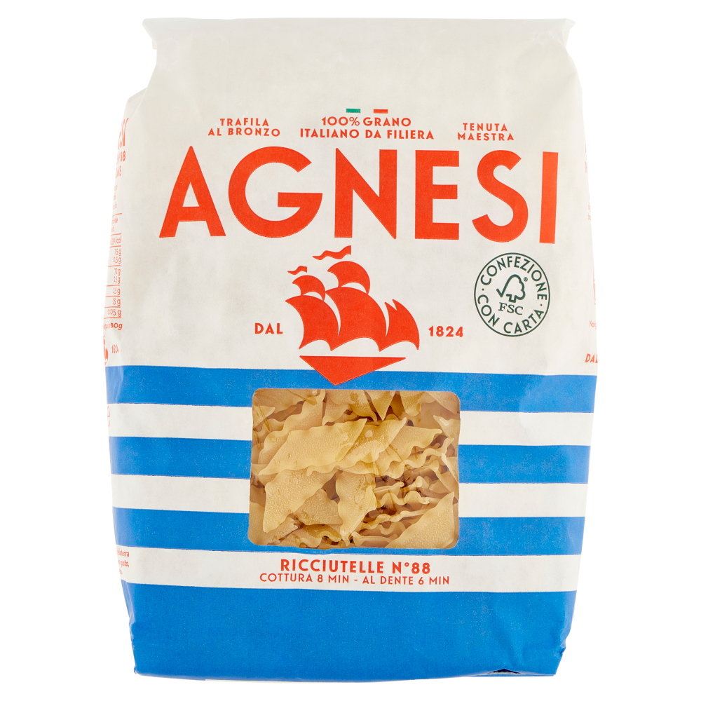 Agnesi Ricciutelle N&deg; 88 500 g