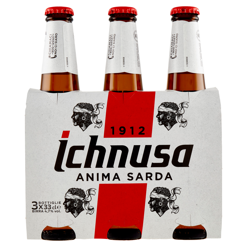 Ichnusa 3 x 33 cl
