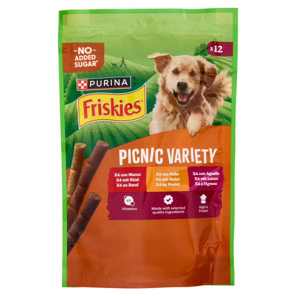 PURINA FRISKIES PicNic Sticks Variety Manzo, Pollo, Agnello 100g