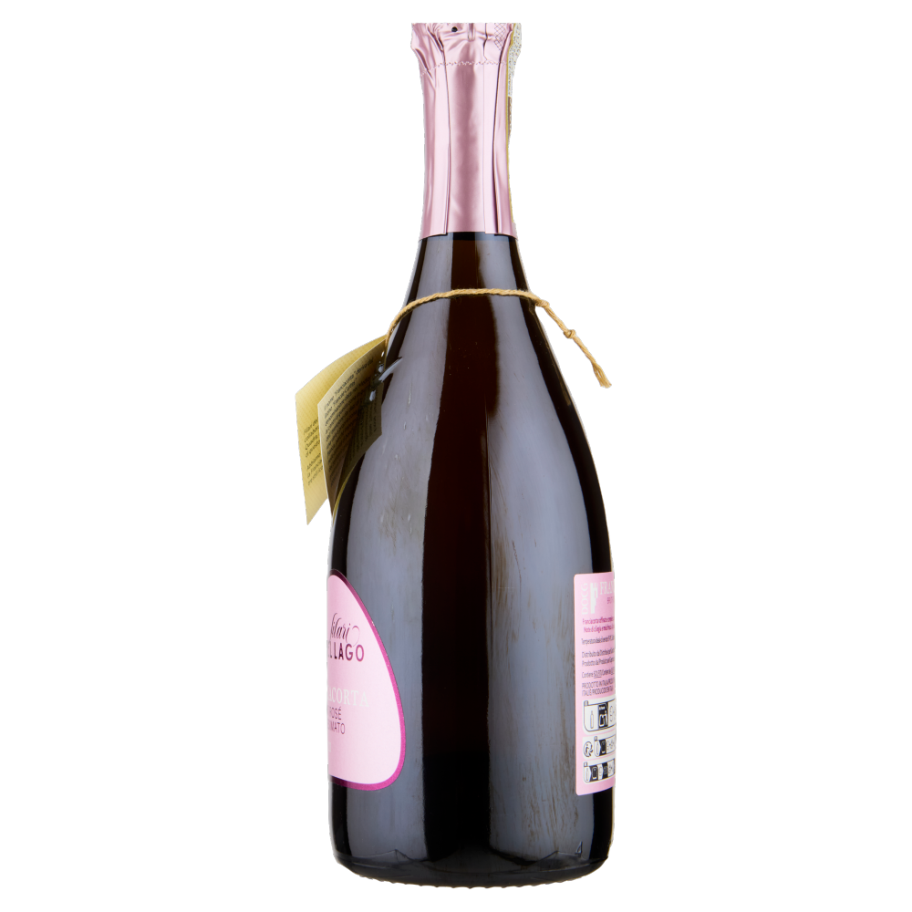 Terre d'Italia filari del Lago Franciacorta DOCG Brut Rosé Millesimato 75 cl