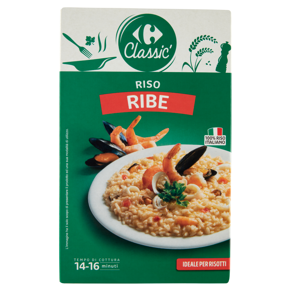Carrefour Classic Riso Ribe 1 kg