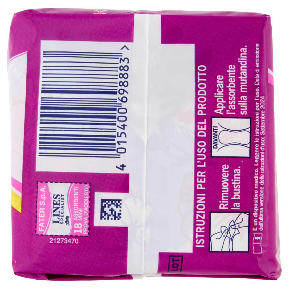 Lines Specialist Lady Assorbenti Mini 18 pz