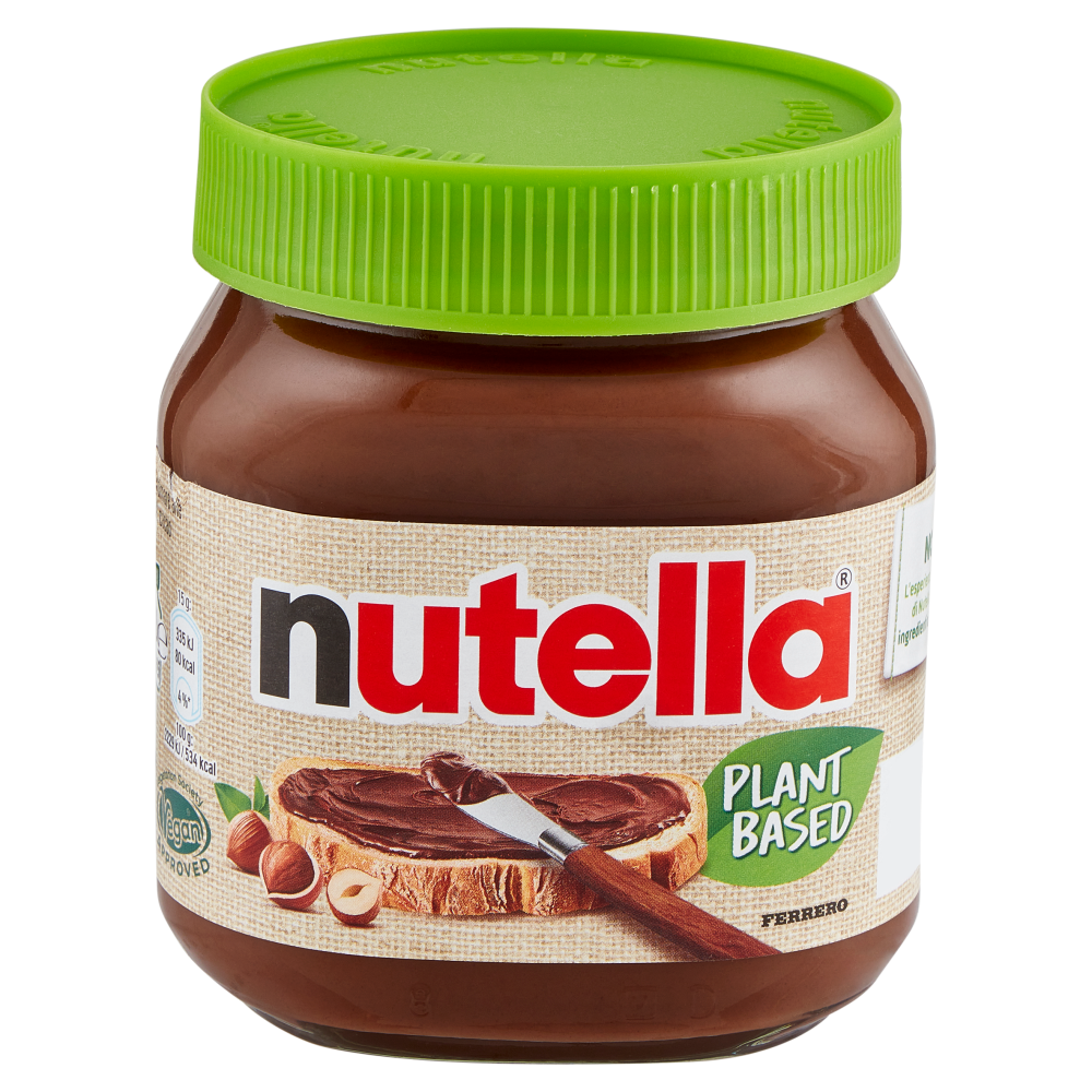 nutella plant based l'esperienza inconfondibile di Nutella con ingredienti di origine vegetale 350g 