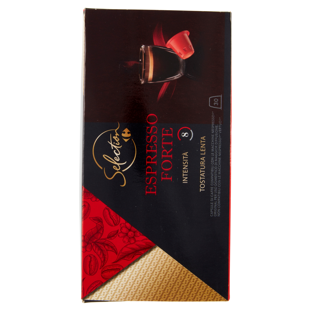 Carrefour Selection Espresso Forte Intensità 8 Capsule 30 x 5 g