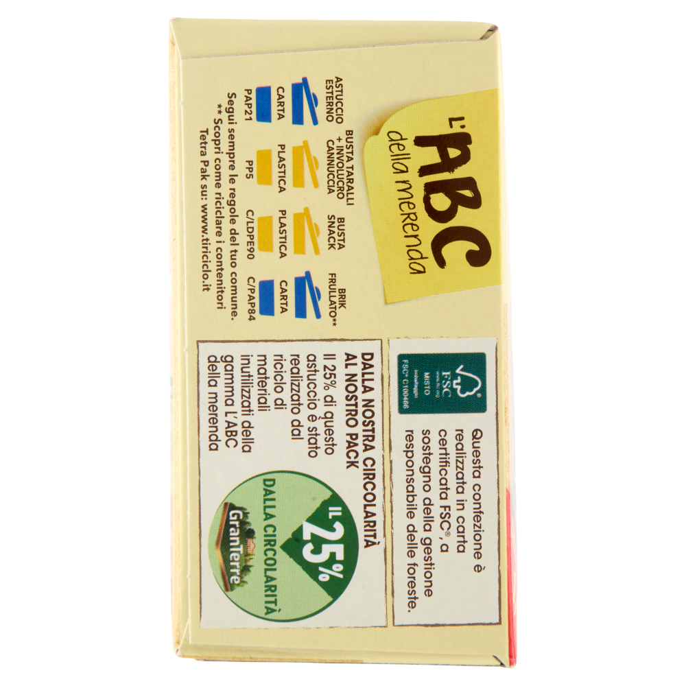 Parmareggio l'ABC della merenda con Parmigiano Reggiano e Taralli Senza Glutine