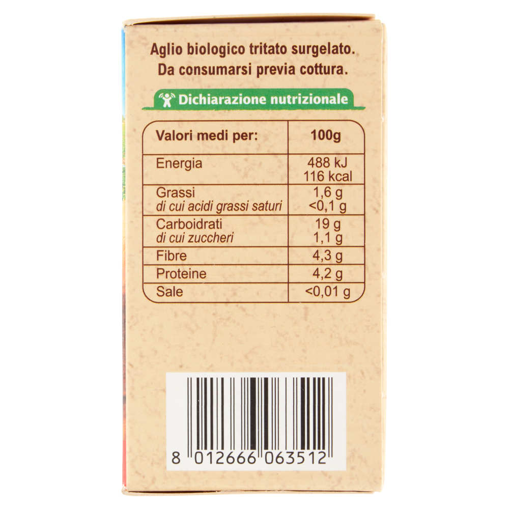 Carrefour Bio Aglio tritato surgelato 50 g