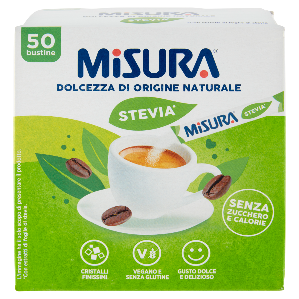 Misura Stevia* 50 bustine 50 x 1.5 g