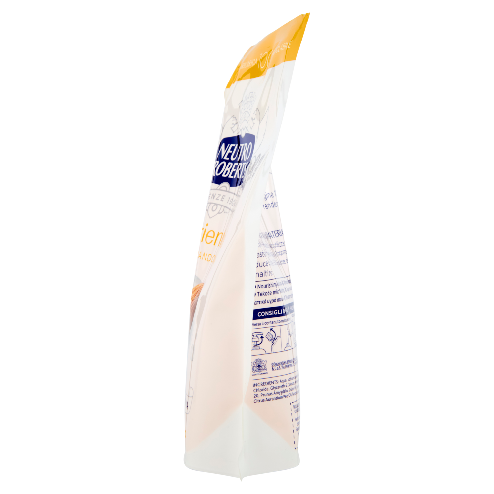 Neutro Roberts Nutriente Olio di Mandorla Sapone Liquido Ecoricarica 400 ml