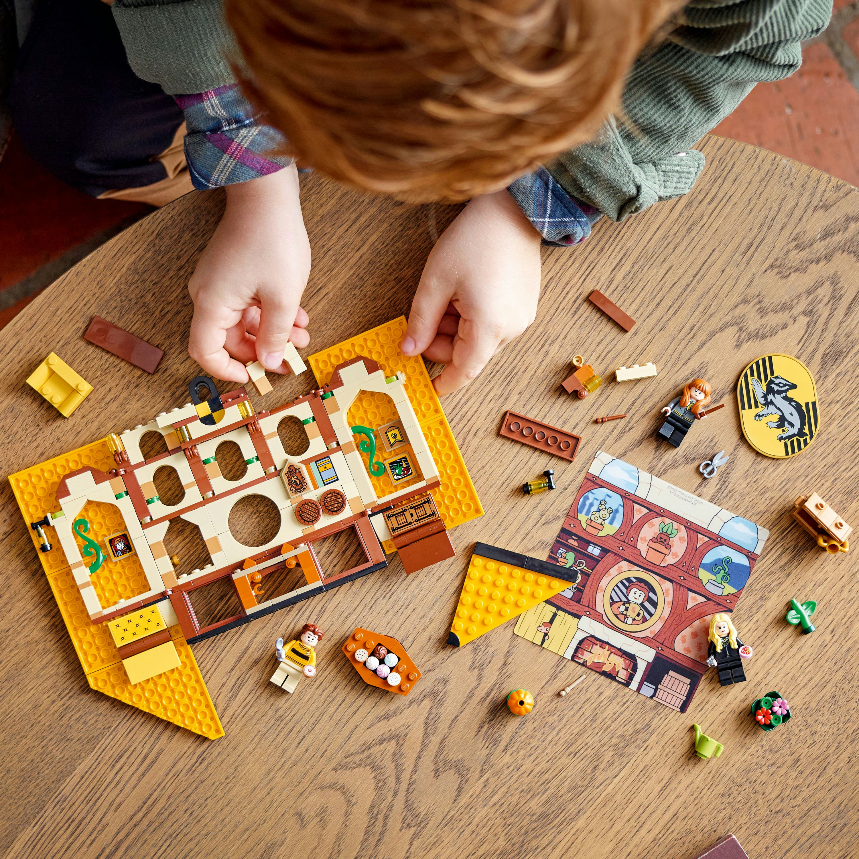 LEGO Harry Potter Stendardo della Casa Tassorosso