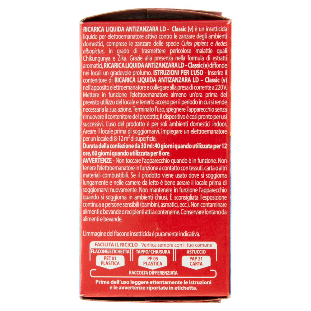 VAPE Liquido Ricarica Classic 30 ml