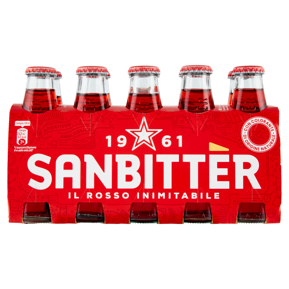 SANBITTÈR Rosso 10x10cl