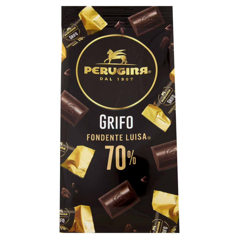 PERUGINA Grifo Fondente 70% Cioccolatini Fondenti Sacchetto 180g