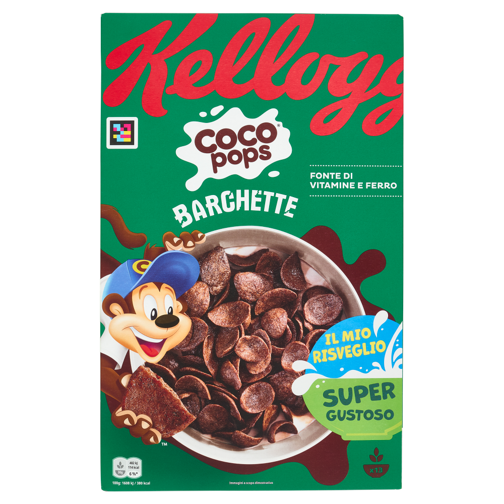 Kellogg's Coco pops Barchette 400 g