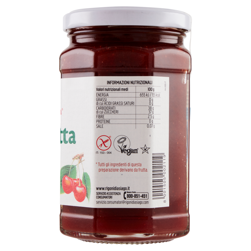 Rigoni di Asiago Fiordifrutta Ciliegie bio 330 g