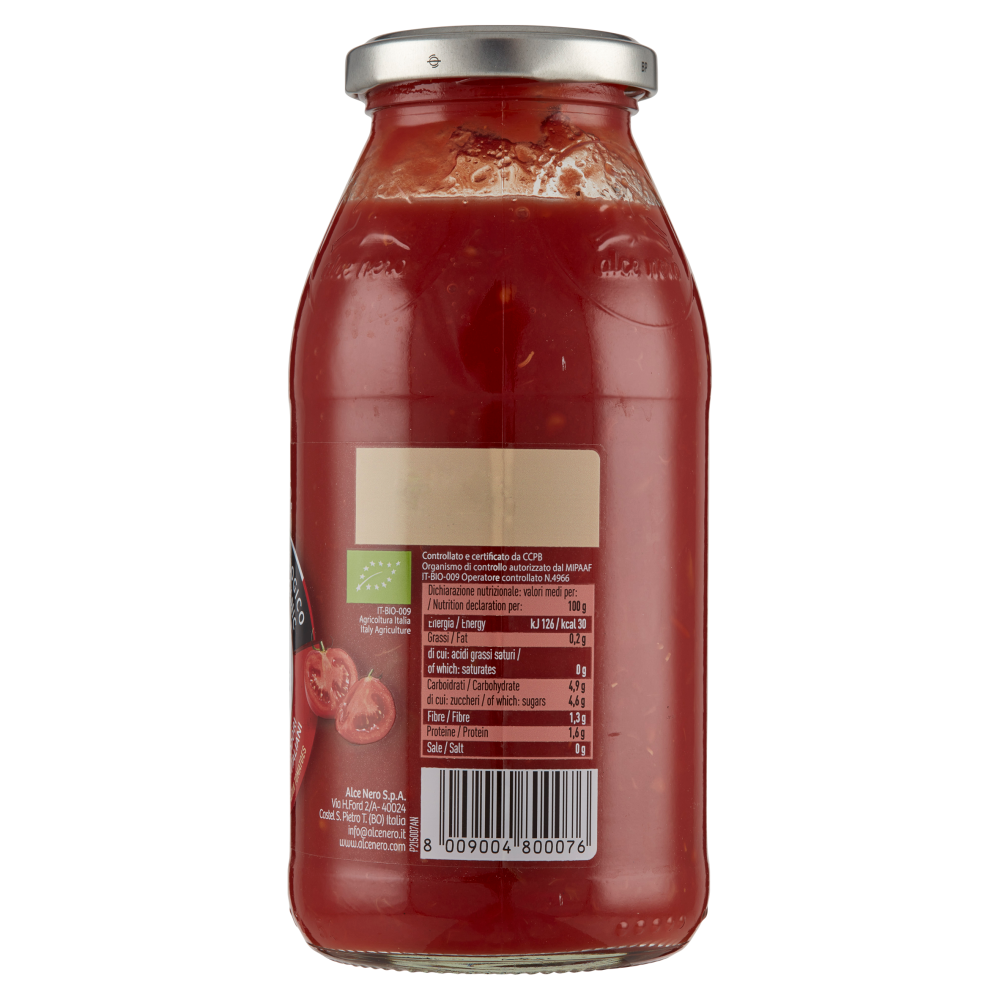 alce nero Polpa di Pomodoro 500 g