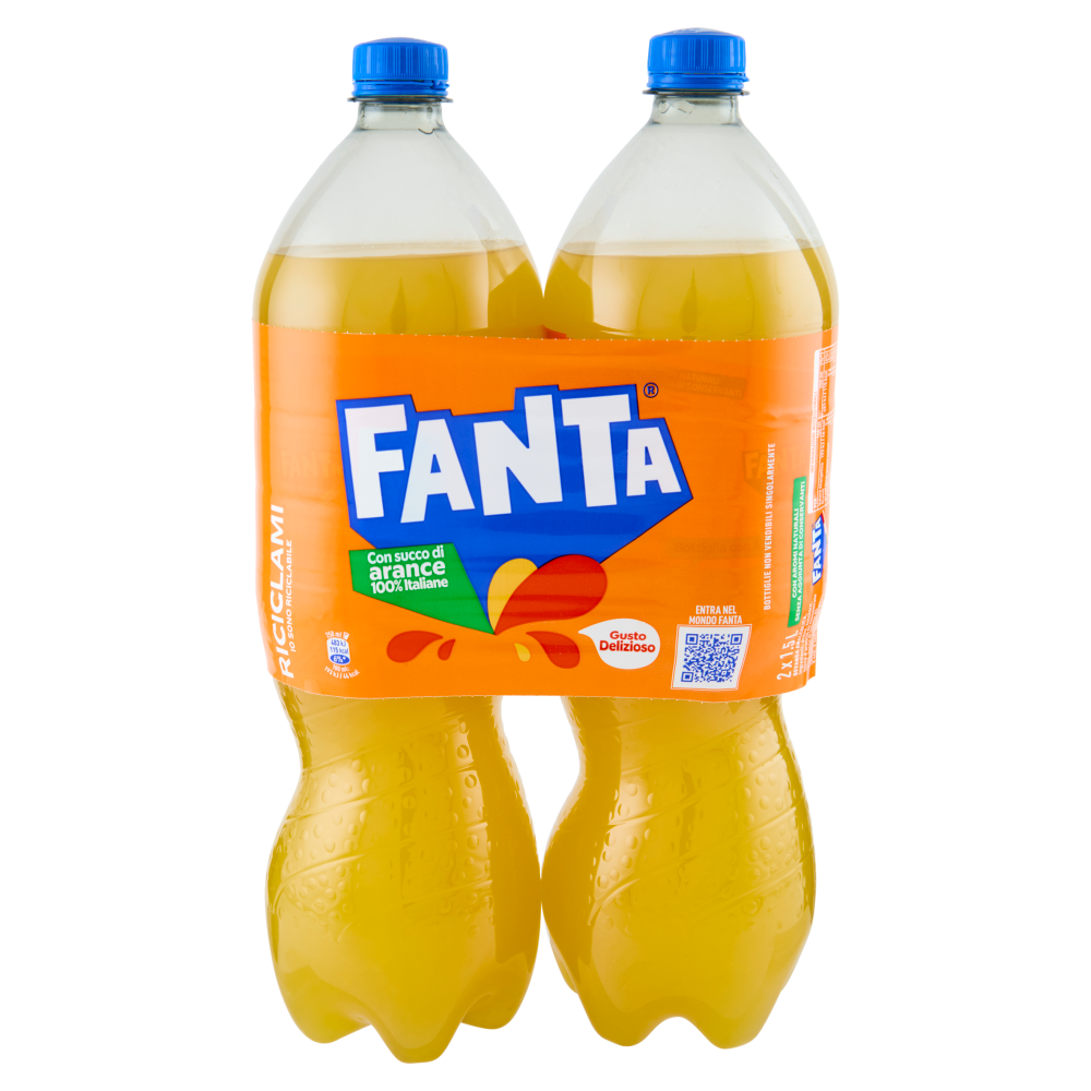 Fanta Orange PET 2 x 1,5 L