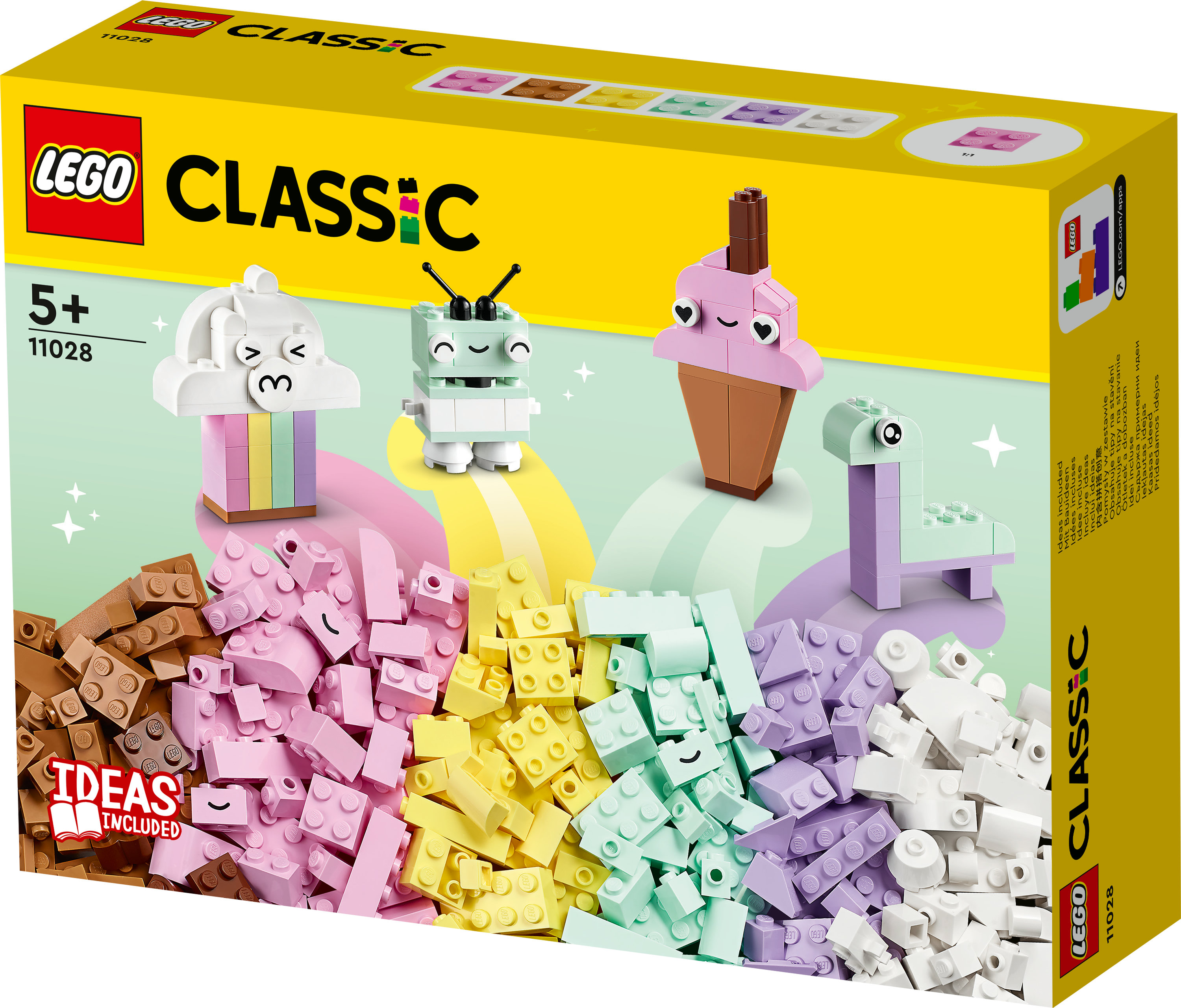 LEGO Classic Divertimento creativo - Pastelli