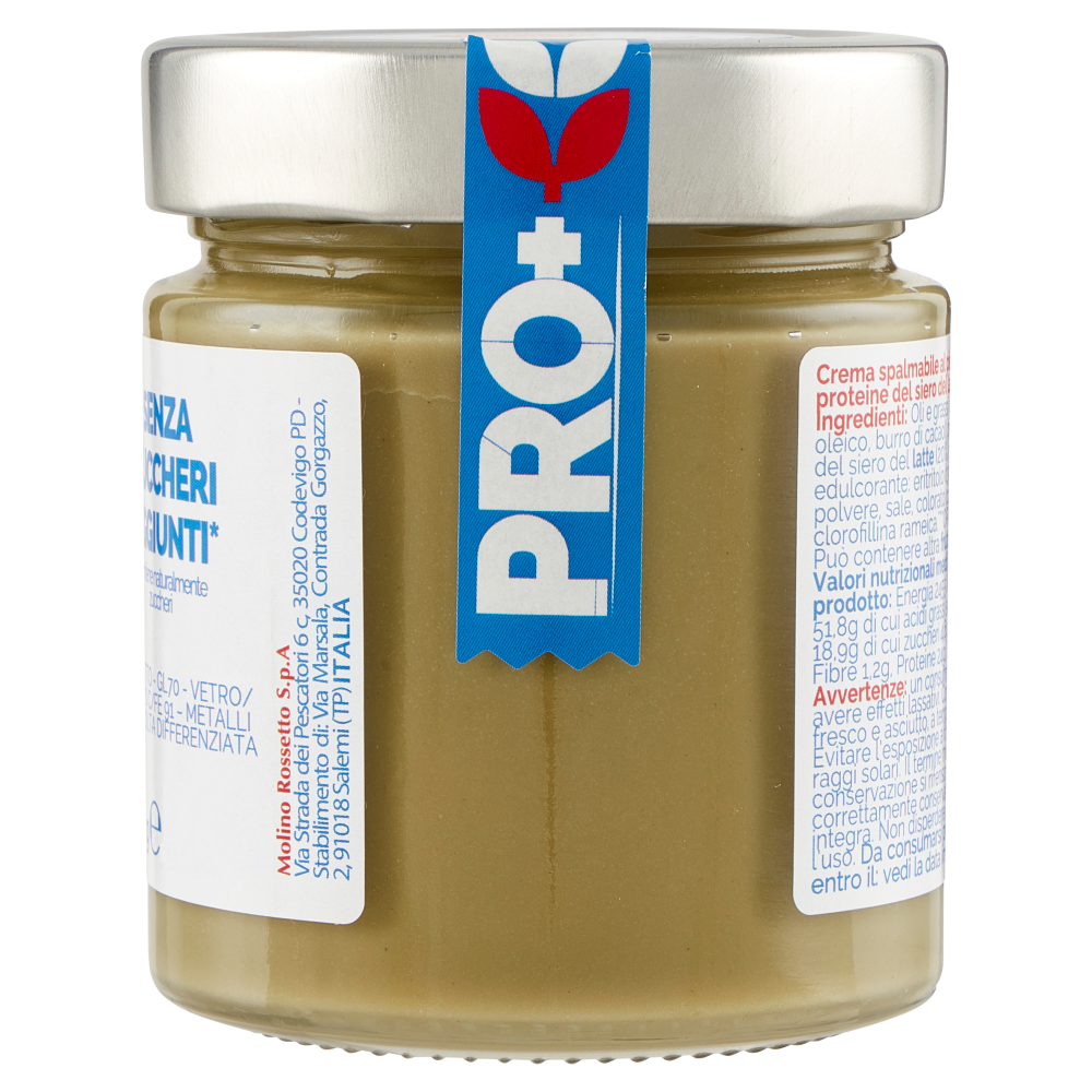 Molino Rossetto Pro+ Crema Proteica Pistacchio 190 g