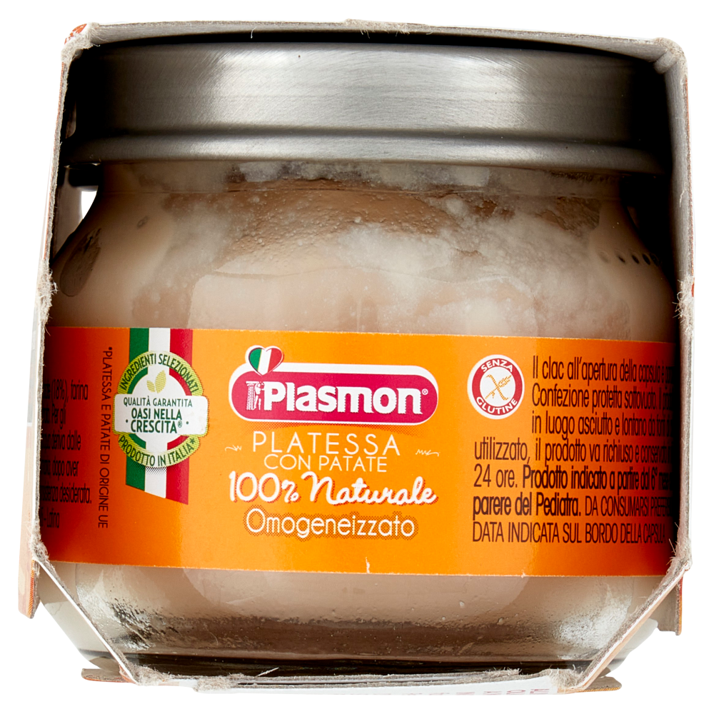 Plasmon Omogeneizzato Platessa con patate 2 x 80 g