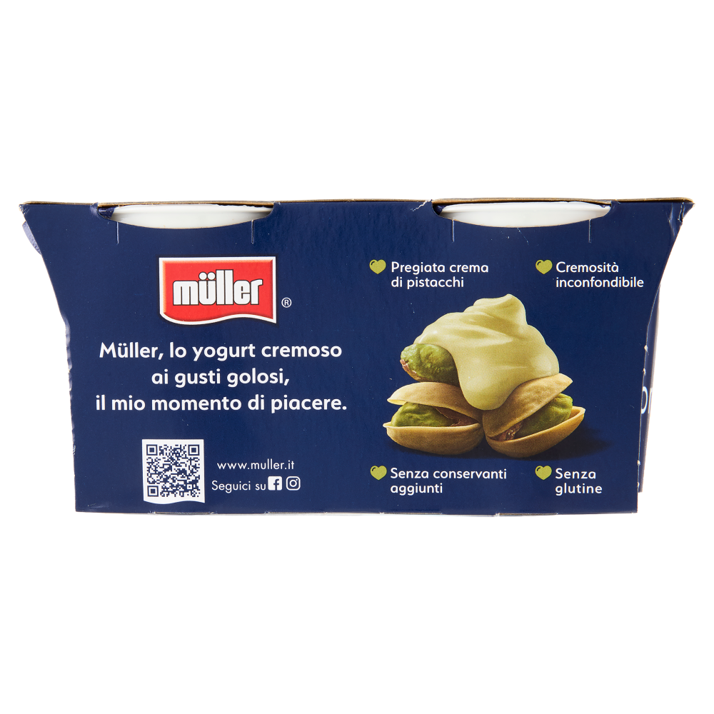 müller Yogurt Cremoso Pistacchio 2 x 125 g