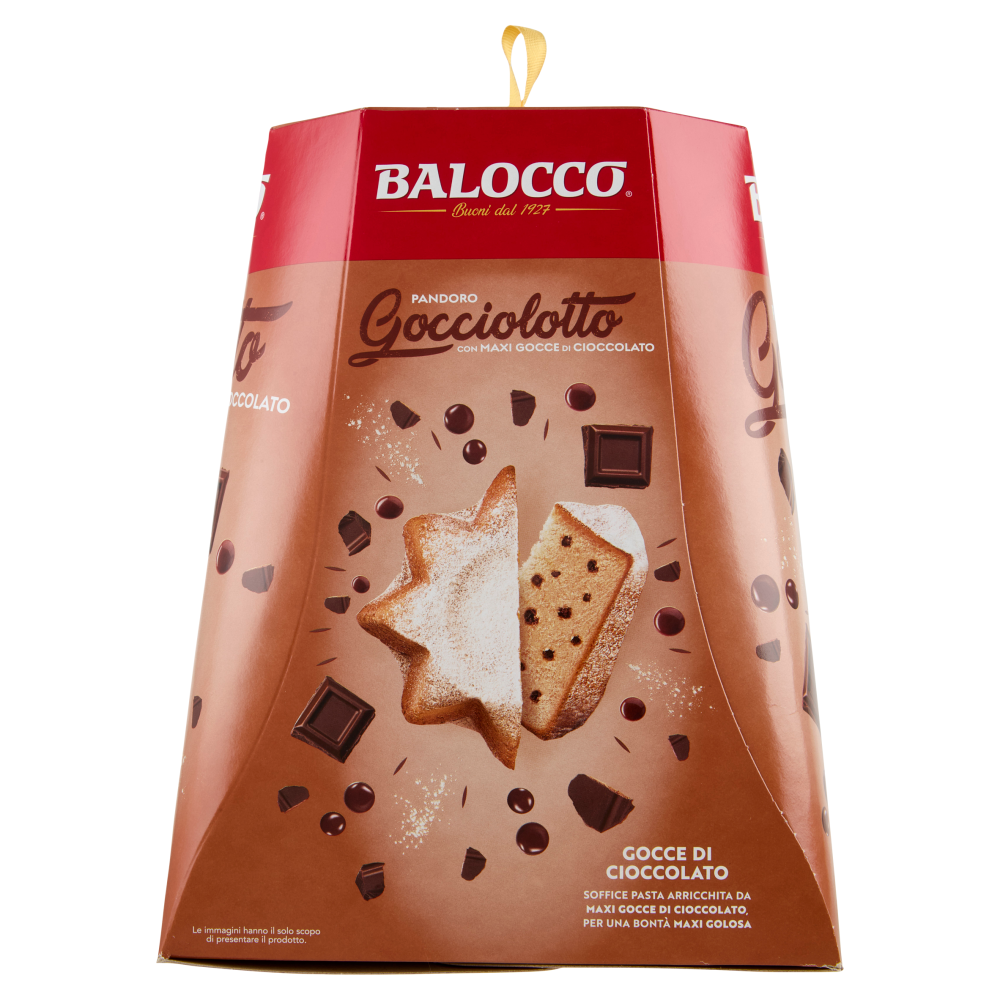 Balocco Pandoro Gocciolotto con Maxi Gocce di Cioccolato 800 g