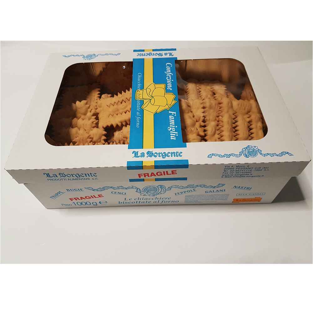 la Sorgente Chiacchiere Biscottate al forno 1000 g