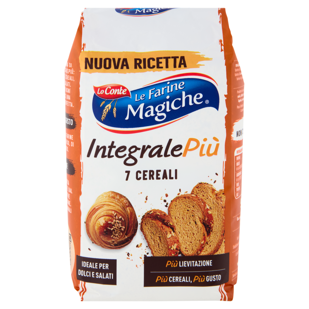 Le Farine Magiche IntegralePi&ugrave; 7 Cereali 900 g
