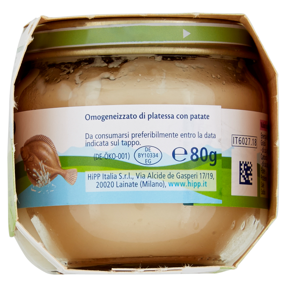 HiPP Platessa con patate Omogeneizzato 2 x 80 g