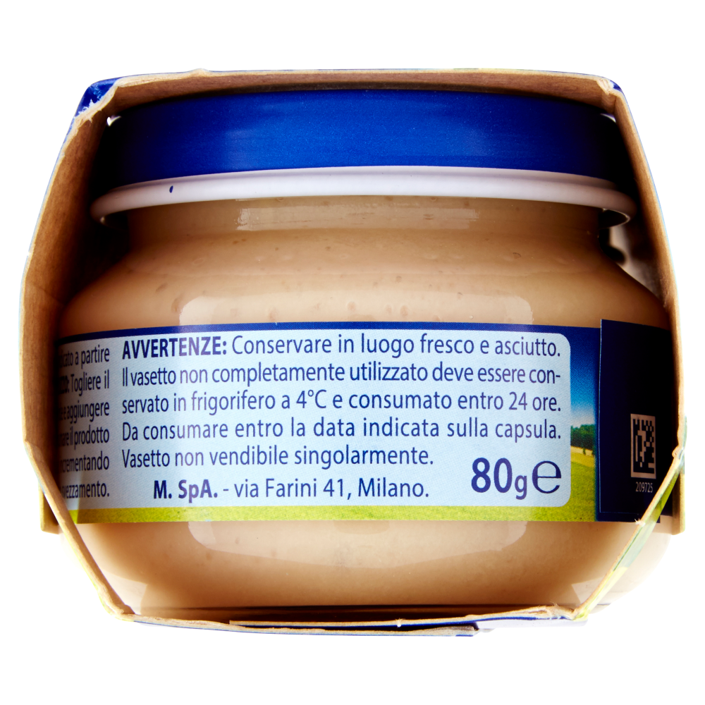 Mellin Prosciutto* 100% Naturale Omogeneizzato 2 x 80 g