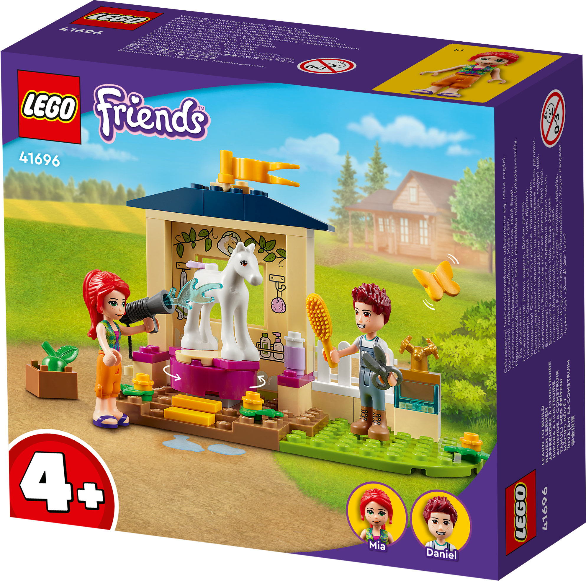 LEGO Friends Stalla di toelettatura dei pony