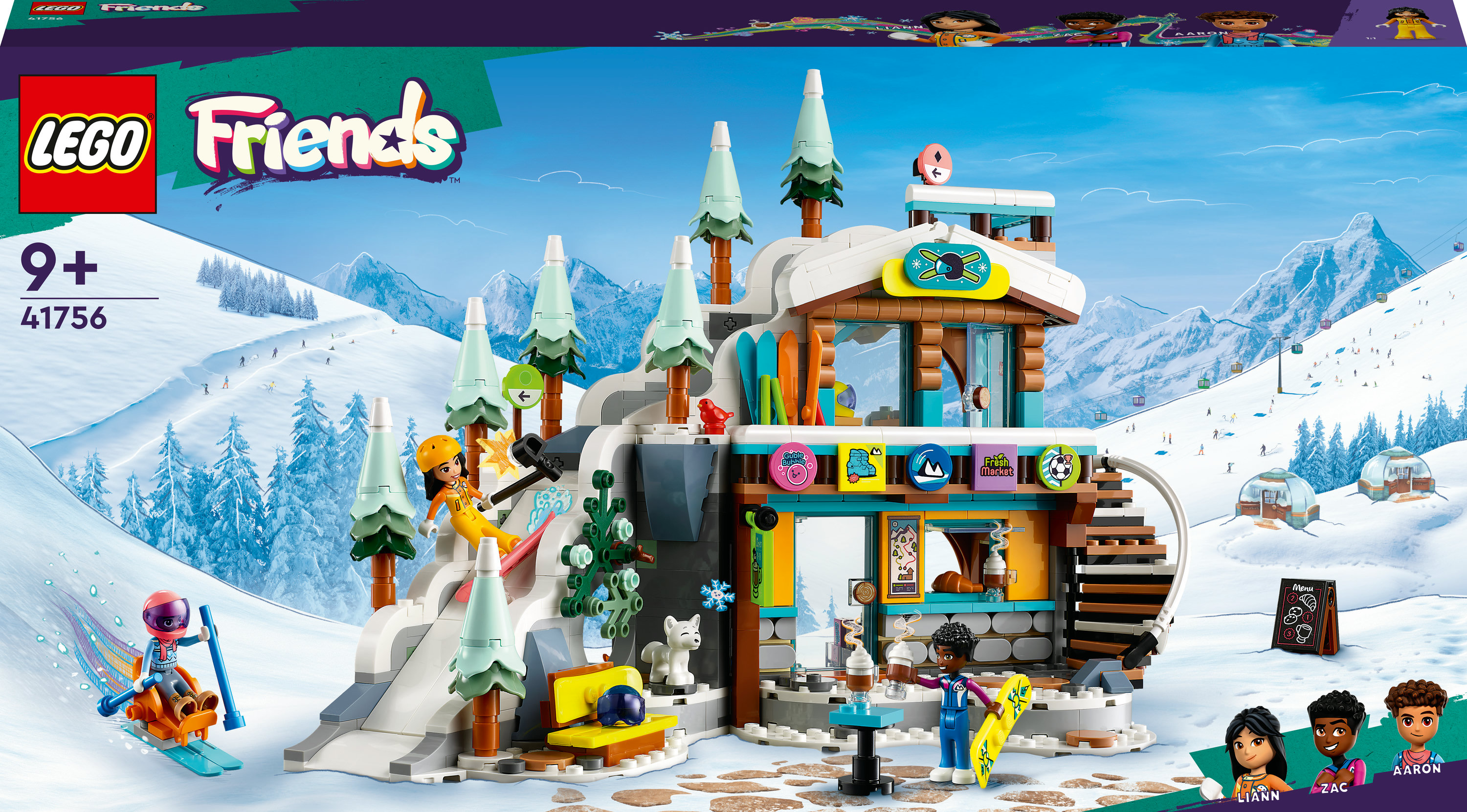 LEGO Friends Pista da sci e baita