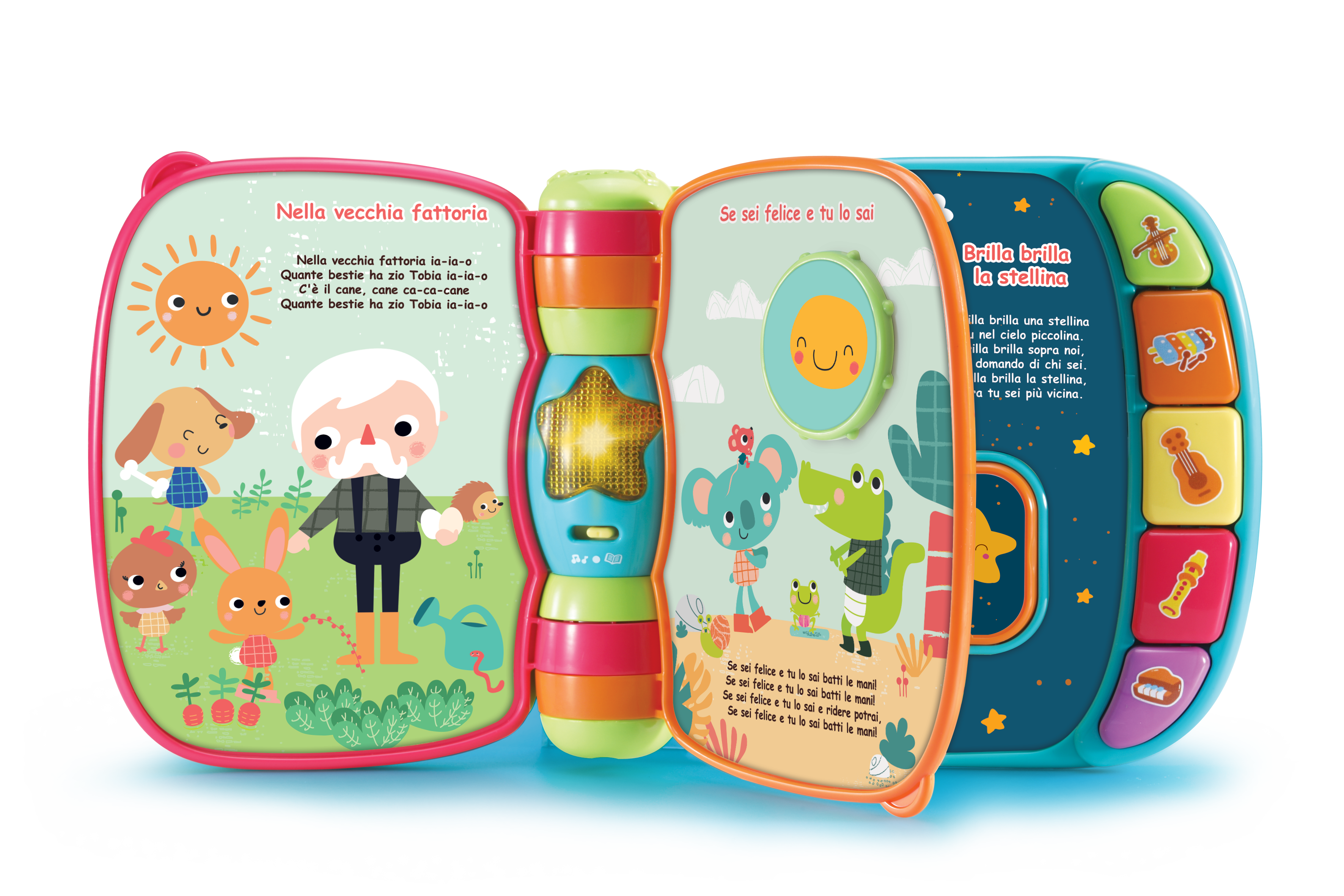 VTech Baby Il mio primo libro interattivo - Le mie tenere canzoncine