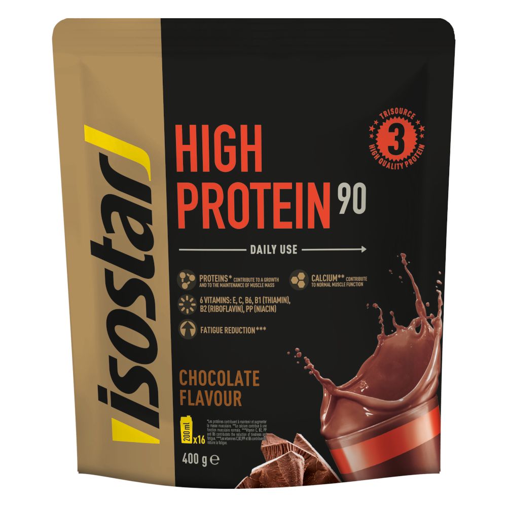 Isostad High Protein 90 Gusto Cioccolato, Proteine in polvere - 400g