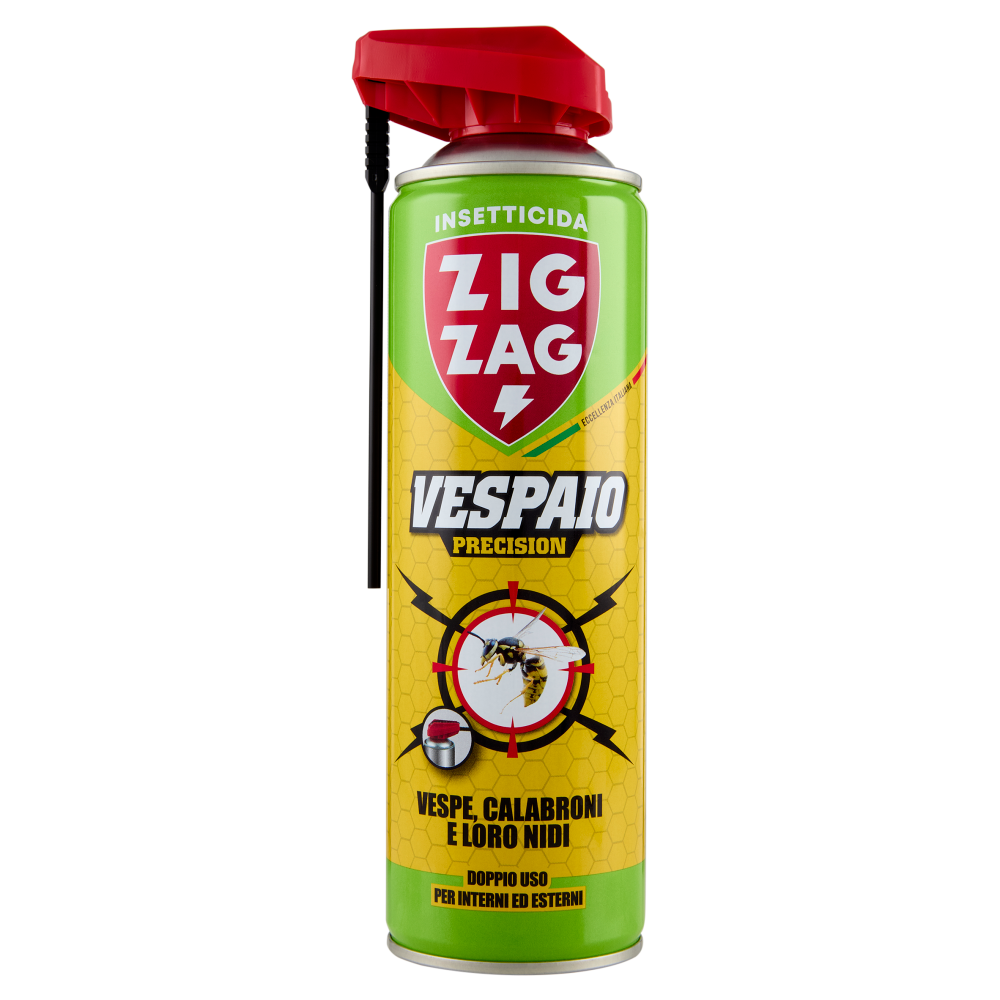 Zig Zag Insetticida Vespaio Precision Vespe, Calabroni e loro Nidi 400 ml