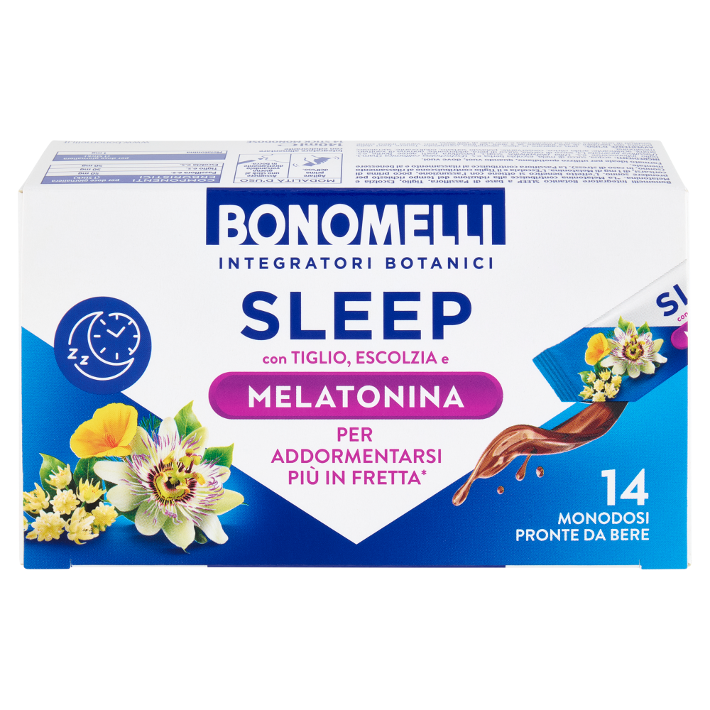 Bonomelli Integratori Botanici Sleep 14 stick monodose 140 ml