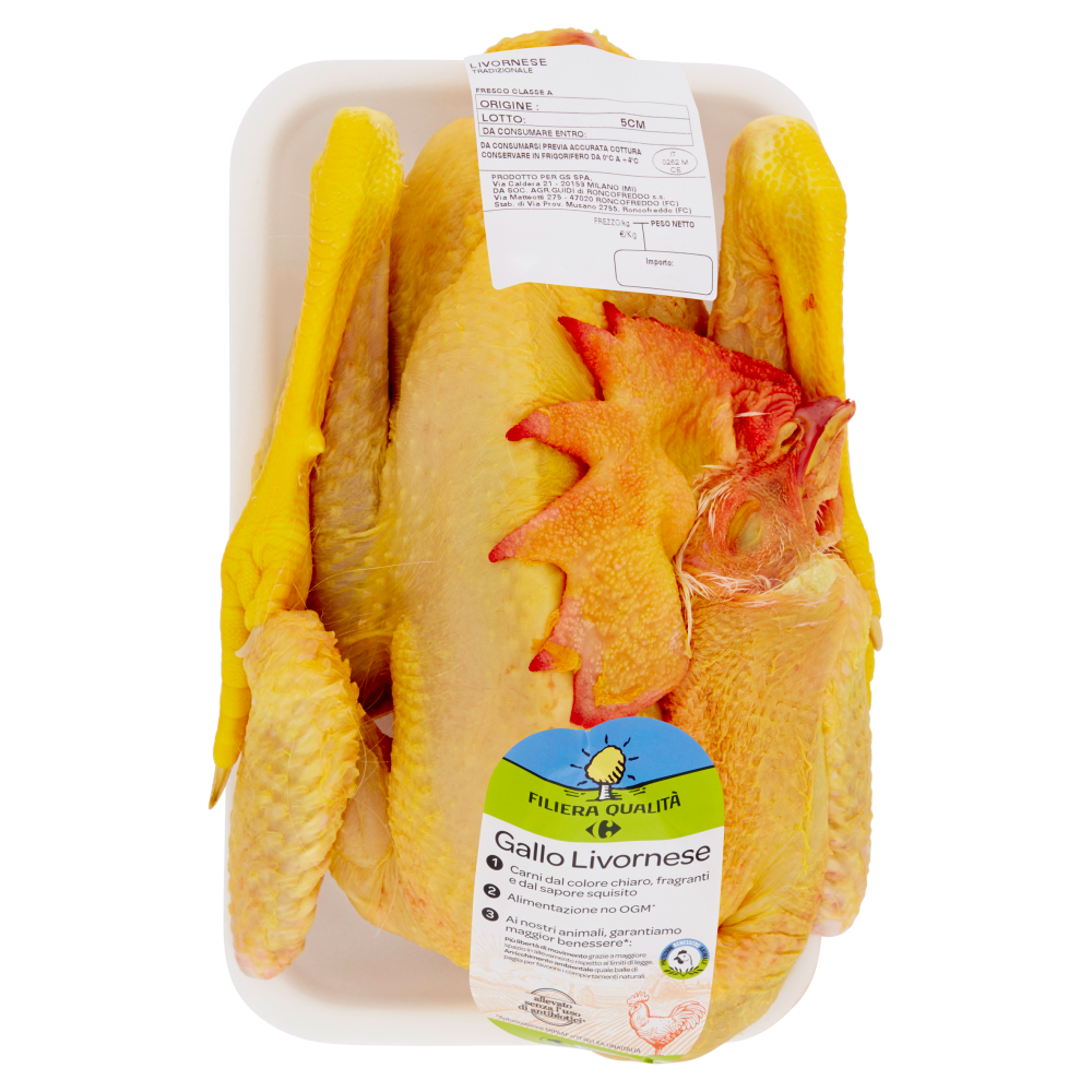 Carrefour Filiera Qualit&agrave; Gallo Livornese Tradizionale