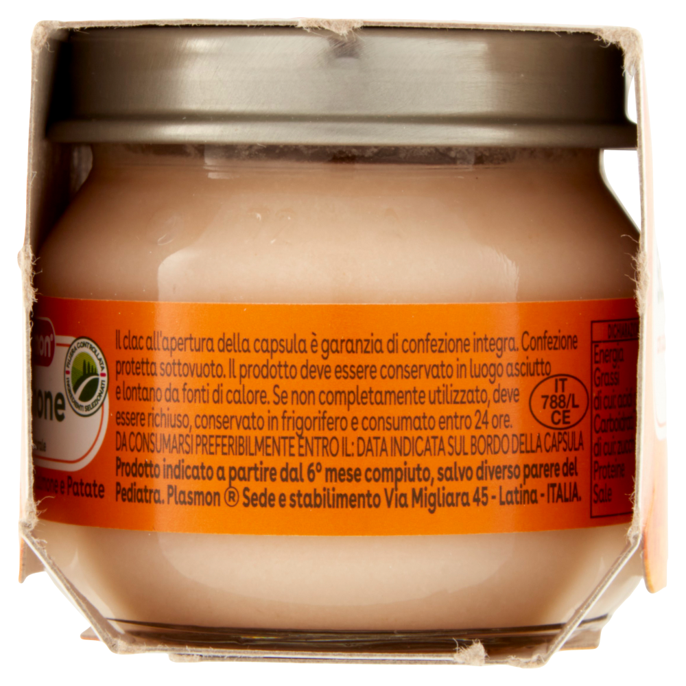 Plasmon Omogeneizzato Salmone con patate 2 x 80 g